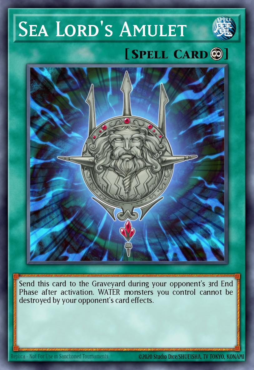 Sea Lord's Amulet DUSA-EN009 – Duelist Saga