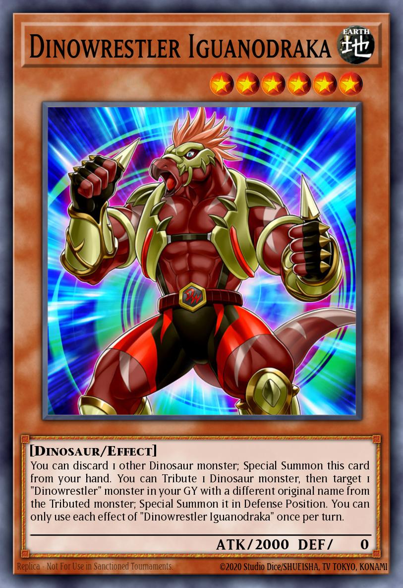 Dinowrestler Iguanodraka MP22-EN182 – 2022 Tin of the Pharaoh's Gods