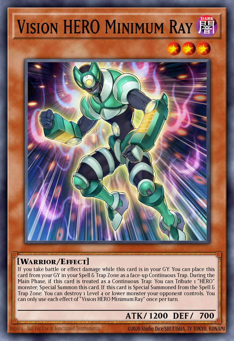 Vision HERO Minimum Ray BLHR-EN005 – Battles of Legend: Hero's Revenge