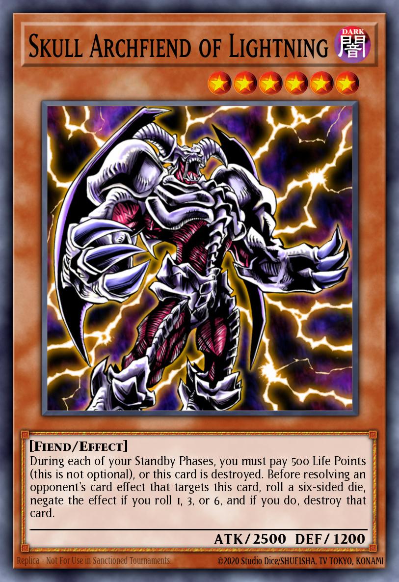 Skull Archfiend of Lightning SGX3-ENE01 – Speed Duel GX: Duelists of Shadows