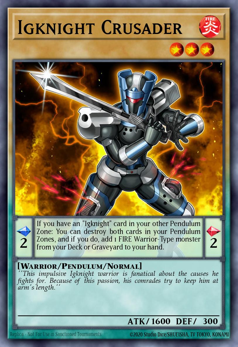 Igknight Crusader CORE-EN027 – Clash of Rebellions