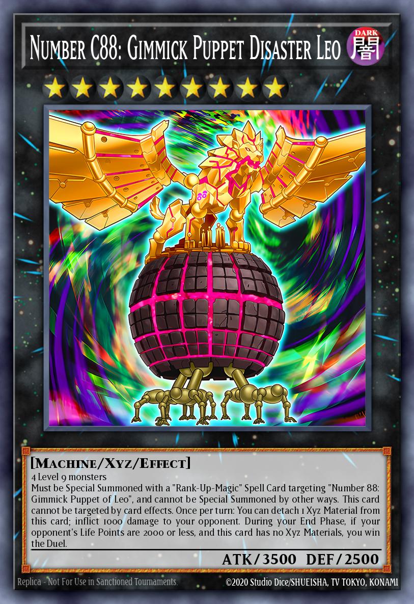 Number C88: Gimmick Puppet Disaster Leo LDS3-EN066 – Legendary Duelists: Season 3