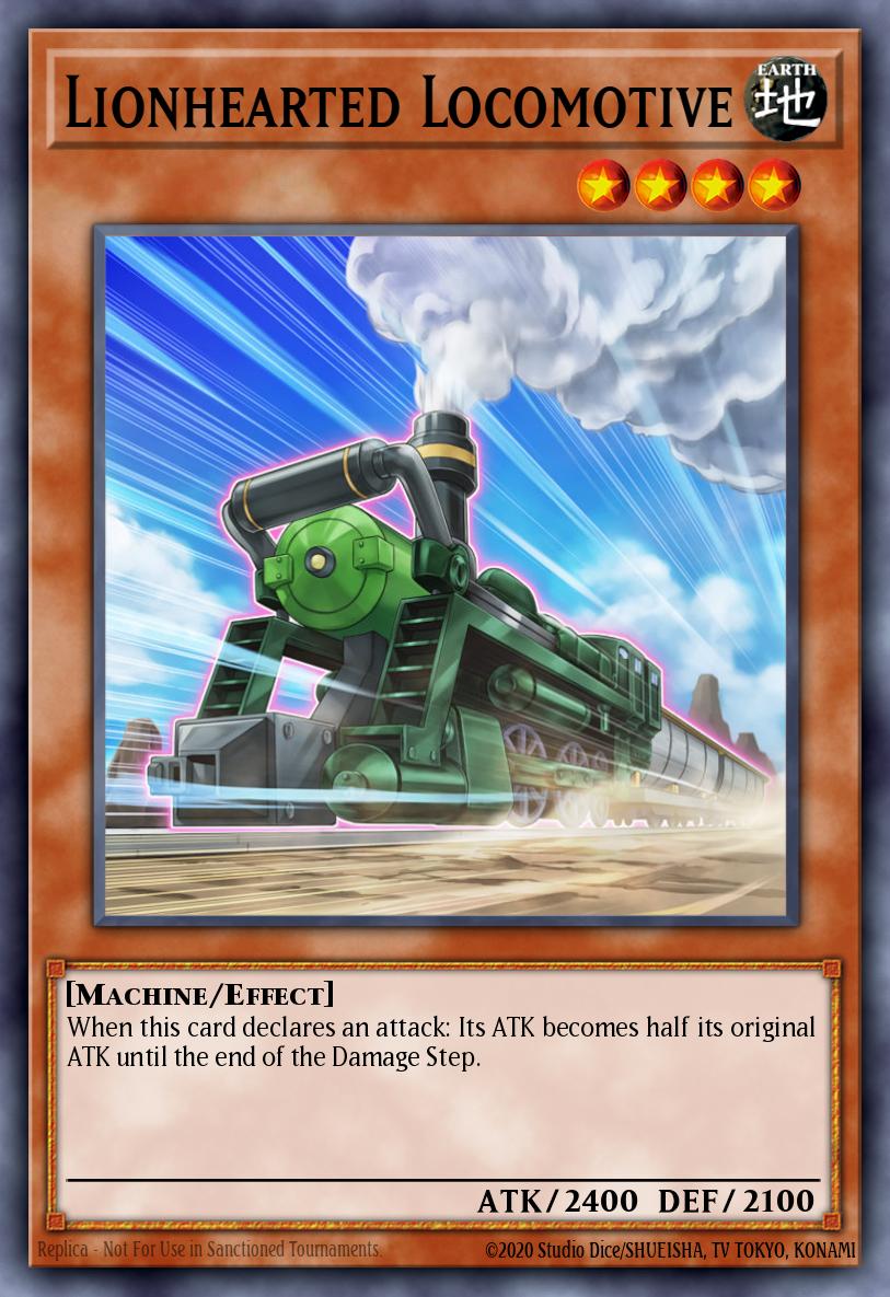 Lionhearted Locomotive DRLG-EN036 – Dragons of Legend