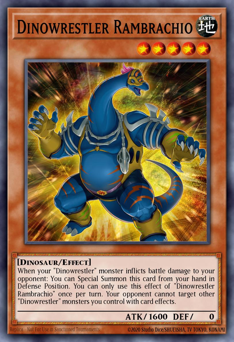 Dinowrestler Rambrachio MP20-EN105 – 2020 Tin of Lost Memories Mega Pack