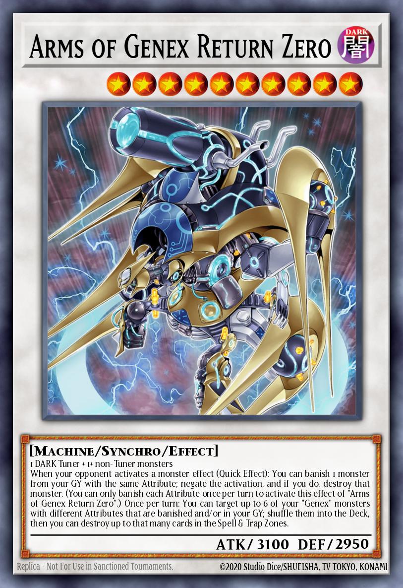 Arms of Genex Return Zero BLTR-EN009 – Battles of Legend: Terminal Revenge