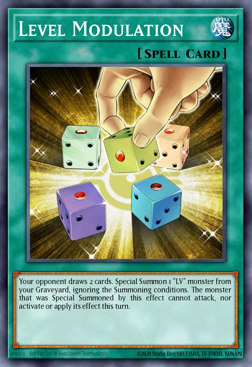 Level Modulation DP2-EN019 – Duelist Pack: Chazz Princeton