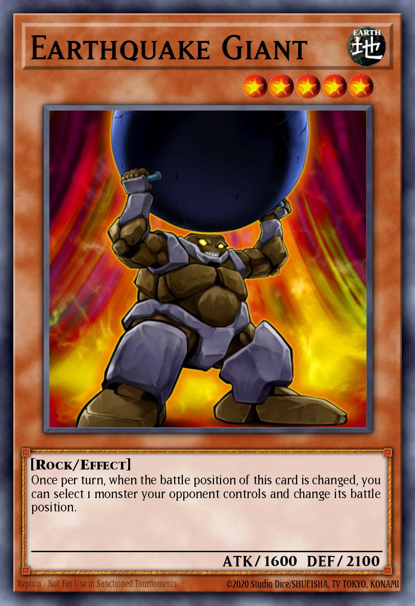 Earthquake Giant DREV-EN001 – Duelist Revolution