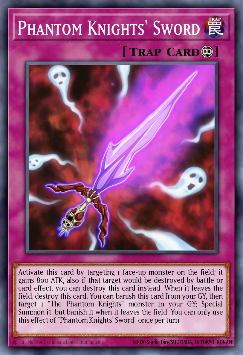 Phantom Knights' Sword LEHD-ENC22 – Legendary Hero Decks