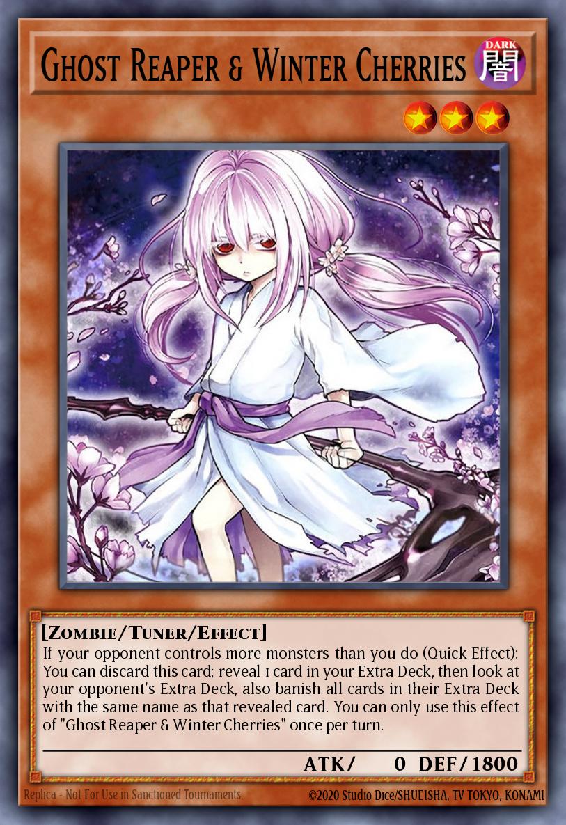 Ghost Reaper & Winter Cherries AC18-EN022 – Yu-Gi-Oh! Advent Calendar (2018)
