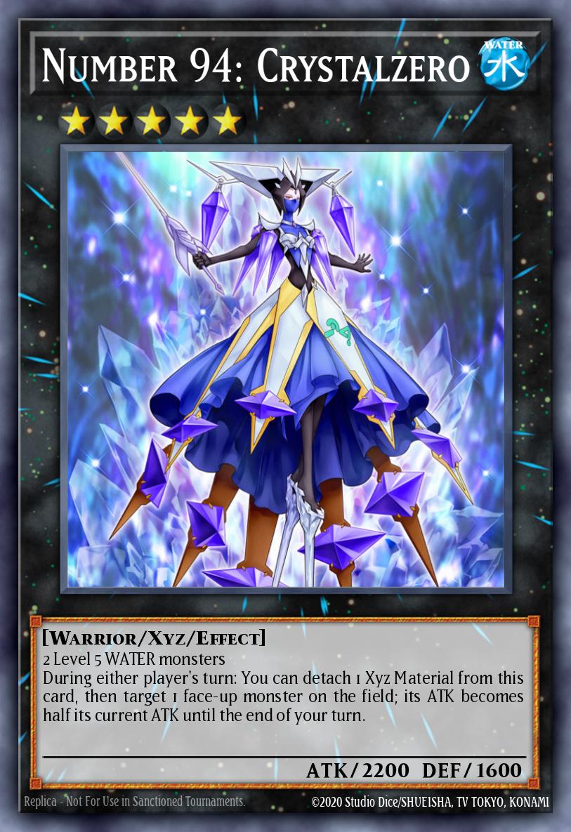 Number 94: Crystalzero DUSA-EN006 – Duelist Saga