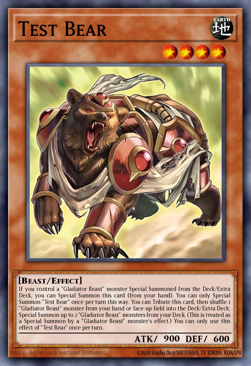 Test Bear SUDA-EN018 – Supreme Darkness