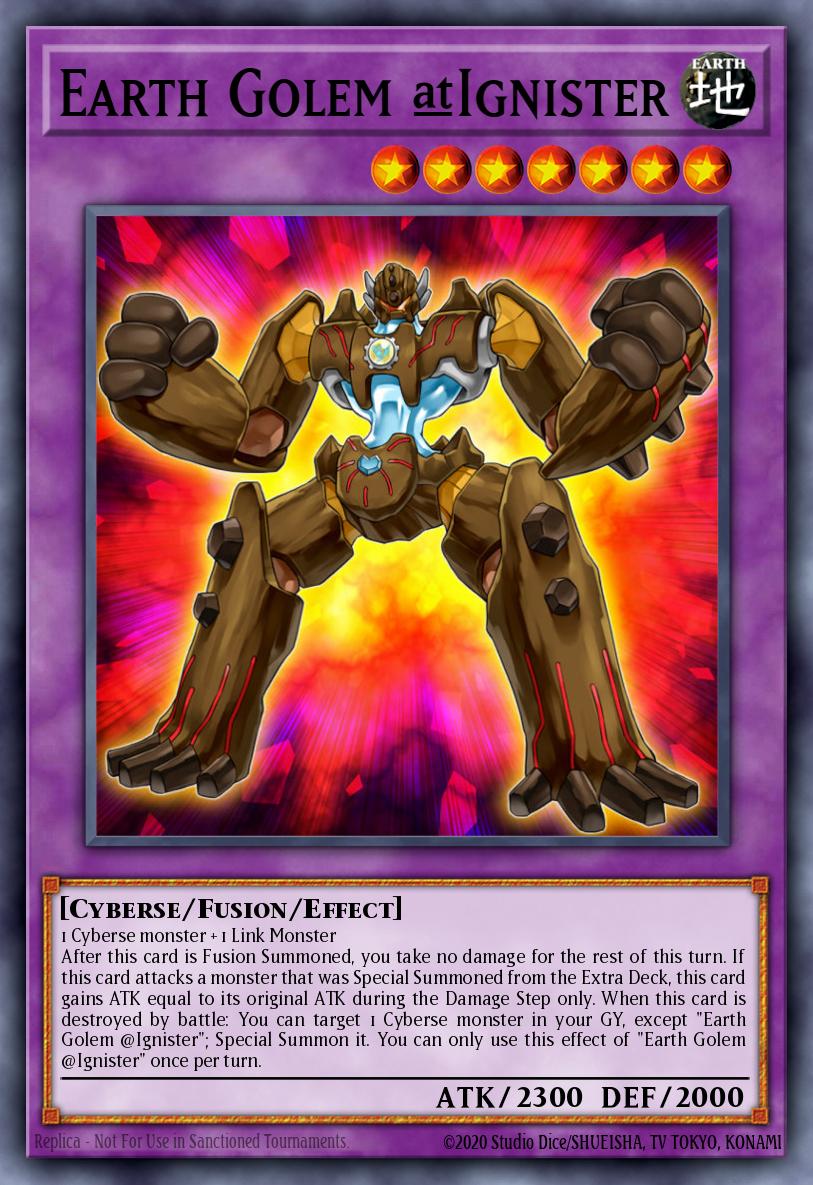 Earth Golem @Ignister IGAS-EN041 – Ignition Assault