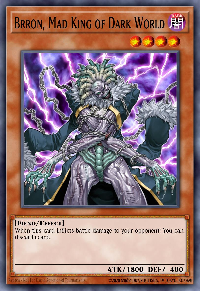 Brron, Mad King of Dark World EEN-EN022 – Elemental Energy