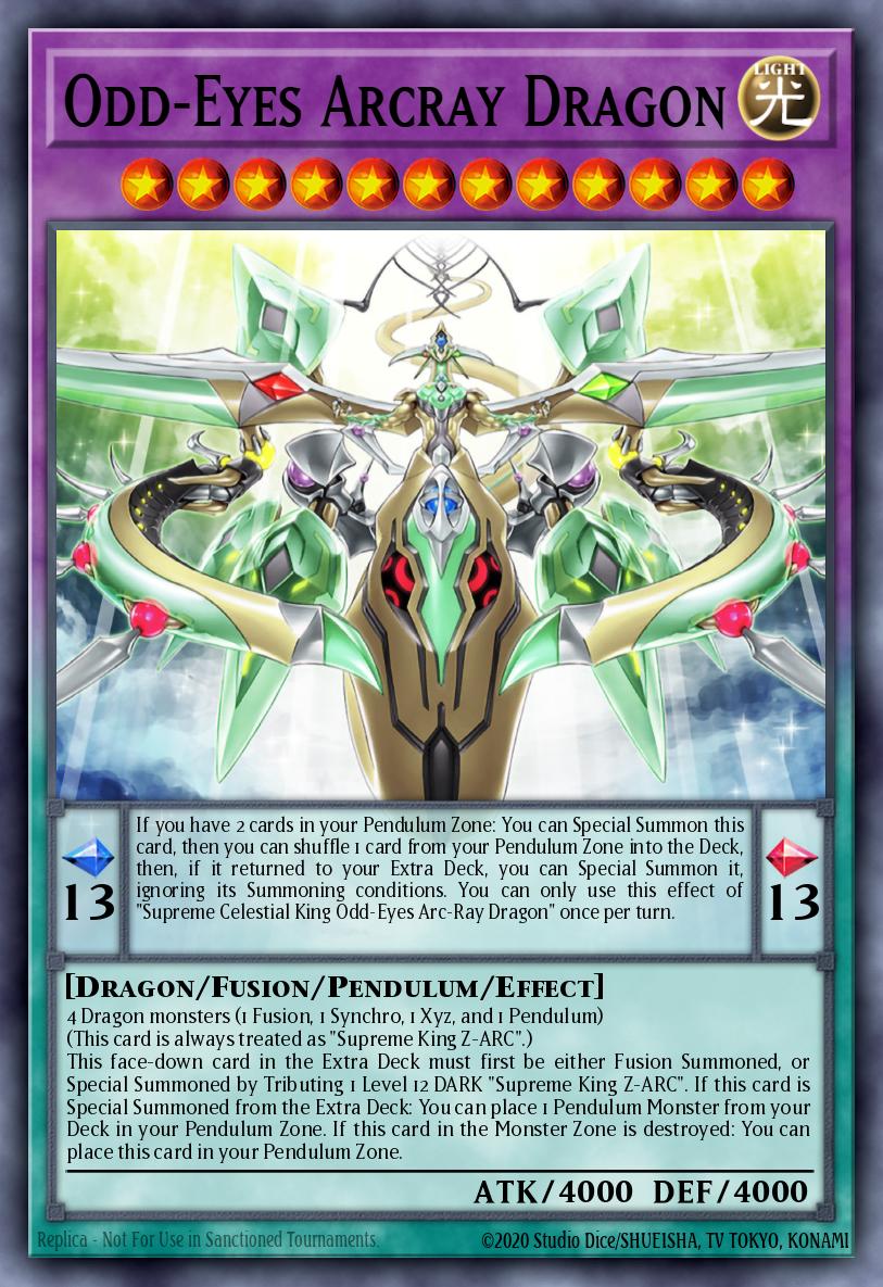 Odd-Eyes Arcray Dragon RA05-EN145 – Rarity Collection 5