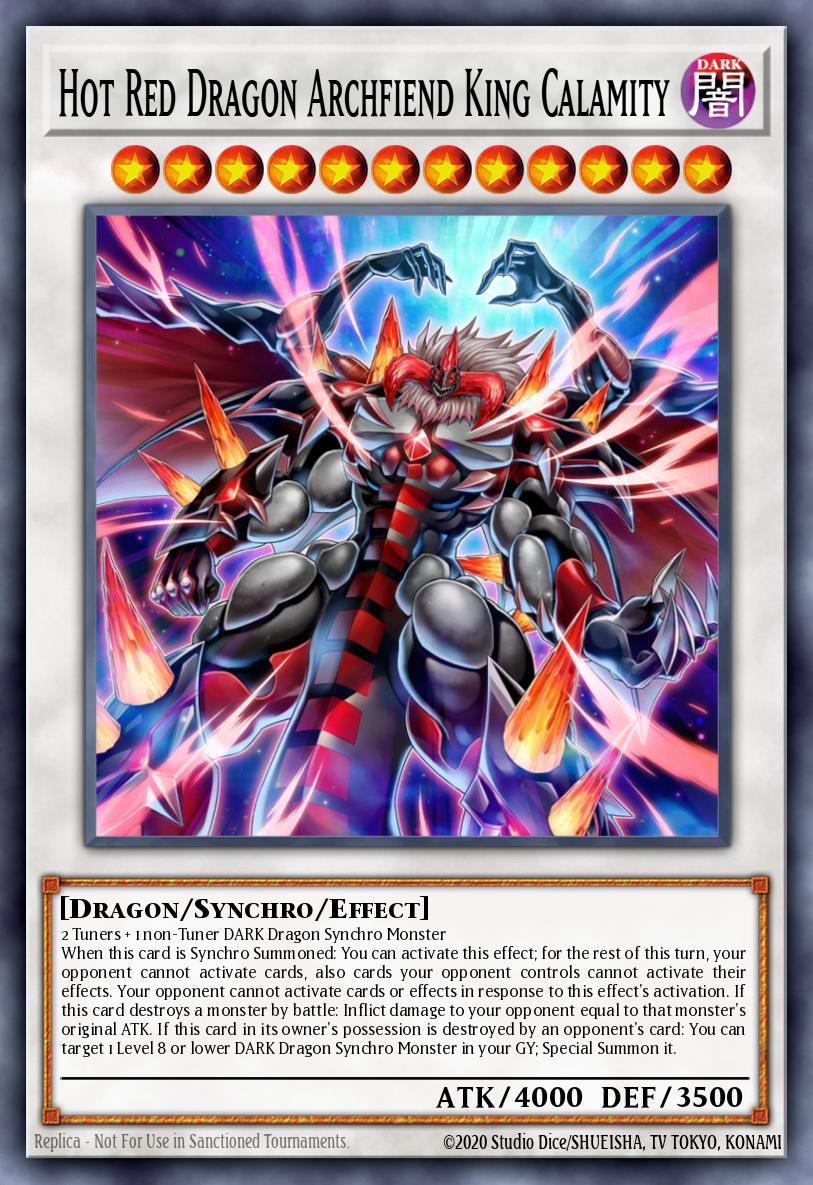 Hot Red Dragon Archfiend King Calamity DUPO-EN059 – Duel Power