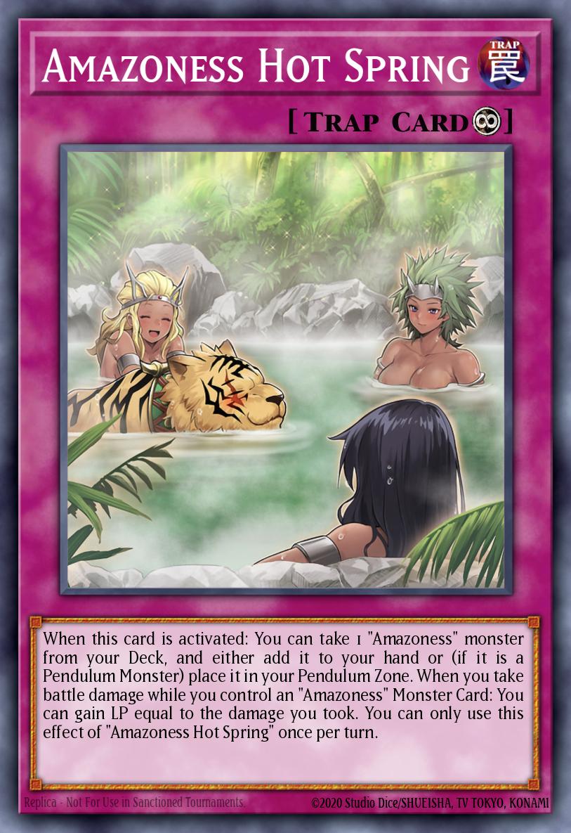 Amazoness Hot Spring BLCR-EN039 – Battles of Legend: Crystal Revenge