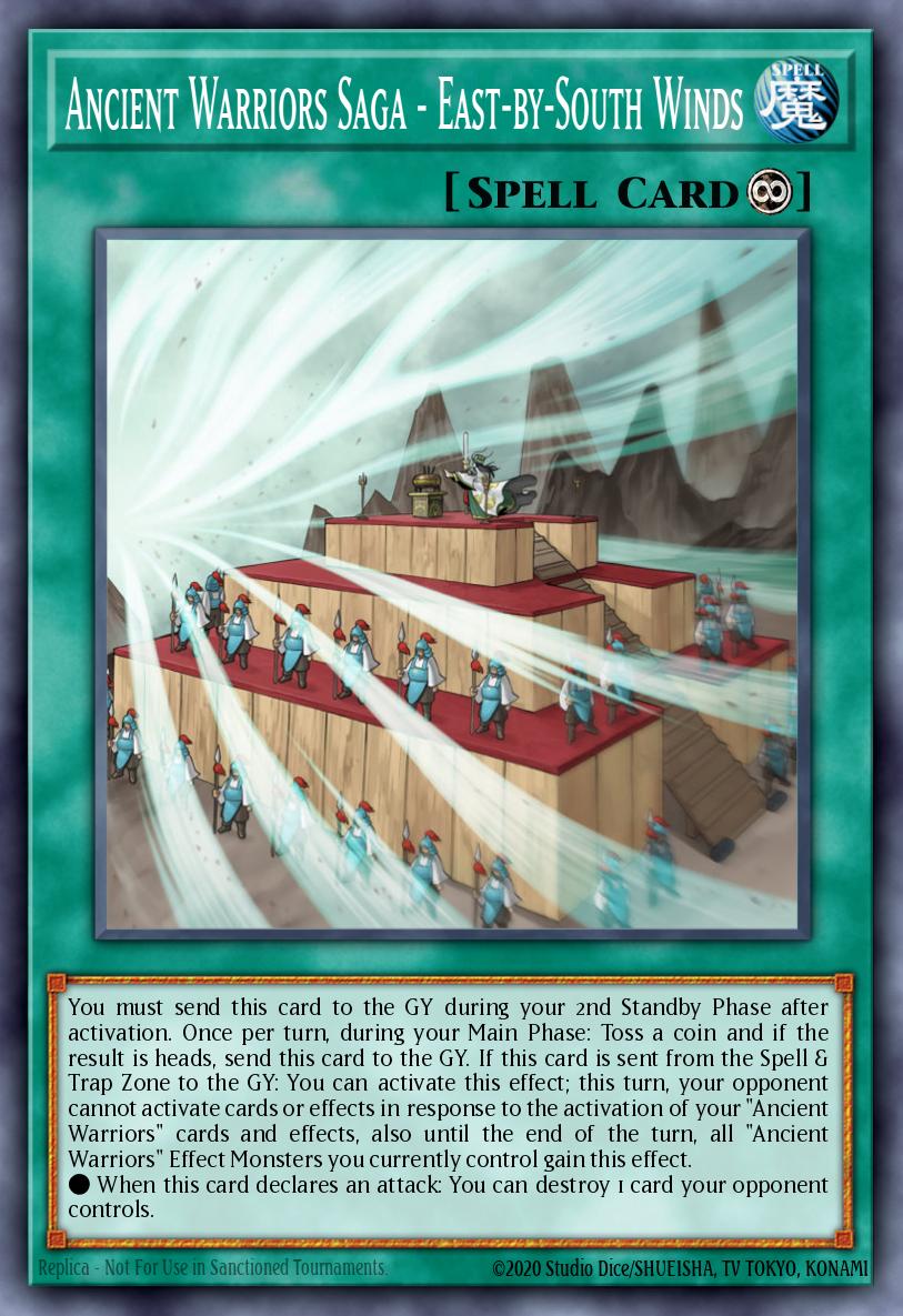 Ancient Warriors Saga - East-by-South Winds ROTD-EN060 – Rise of the Duelist