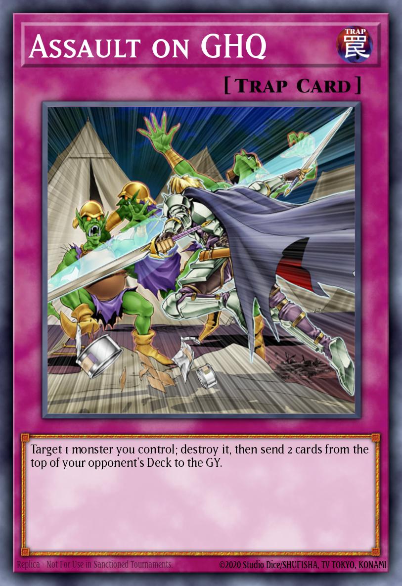 Assault on GHQ SBTK-EN042 – Speed Duel: Trials of the Kingdom
