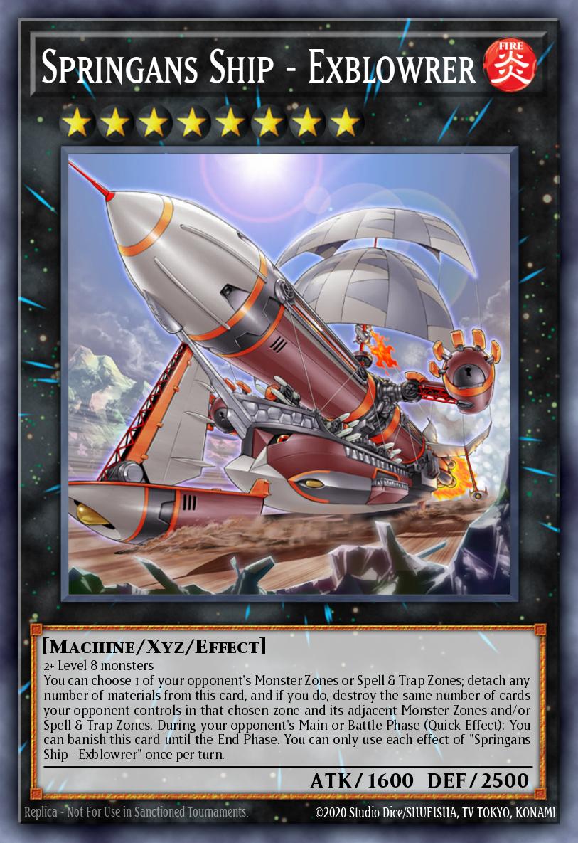 Springans Ship - Exblowrer BLVO-EN046 – Blazing Vortex