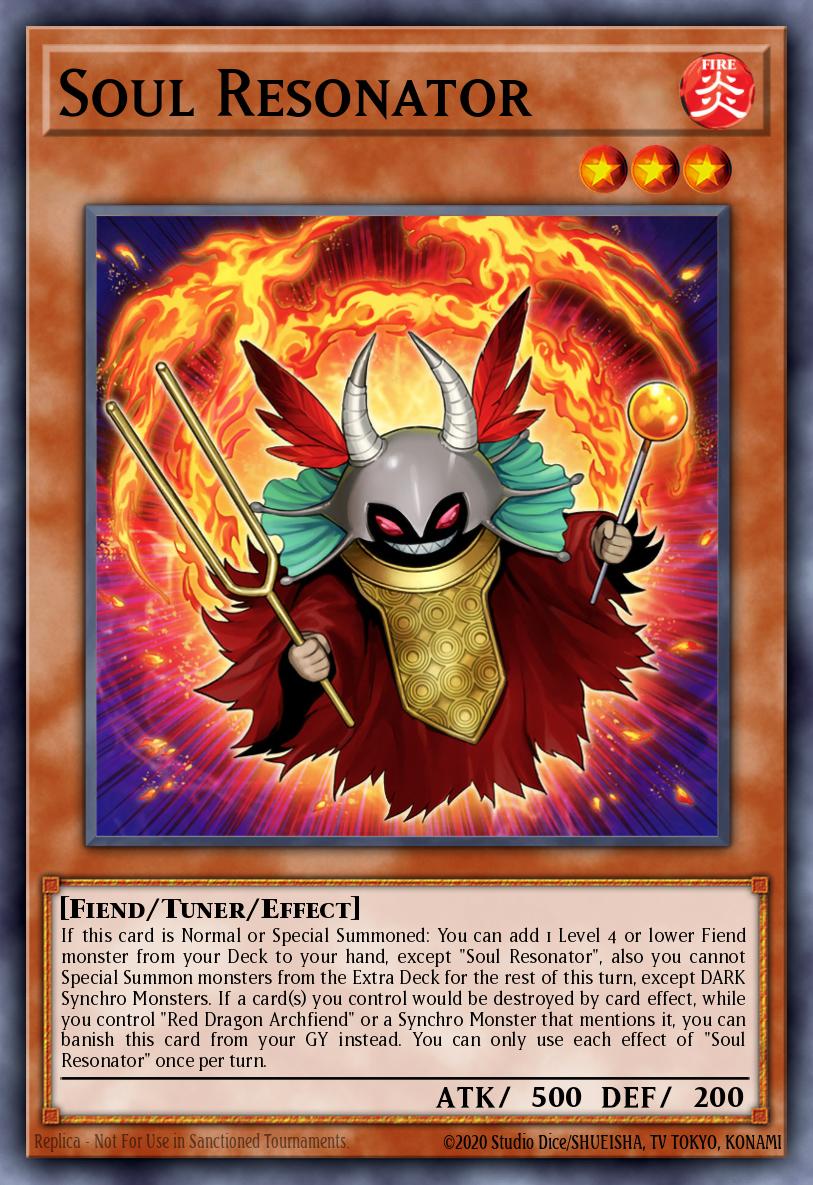 Soul Resonator SDCK-EN001 – Structure Deck: The Crimson King