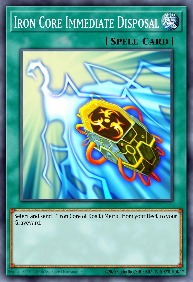 Iron Core Immediate Disposal RGBT-EN056 – Raging Battle