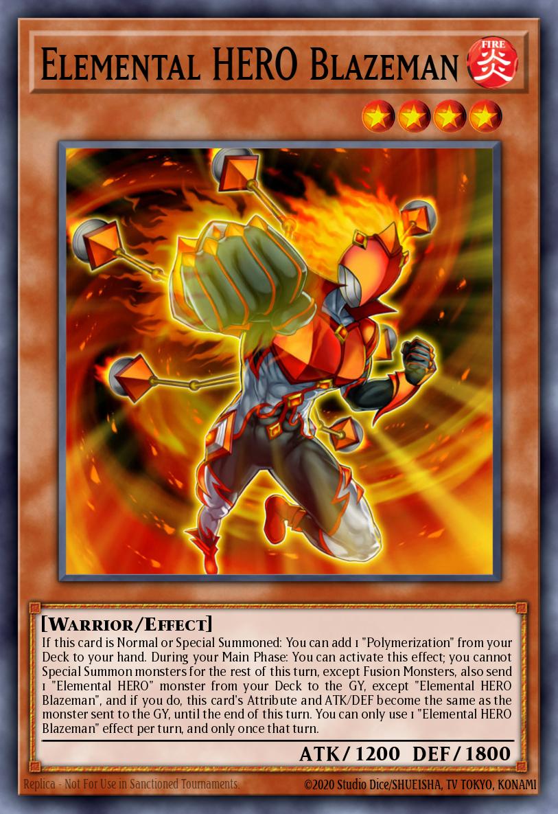 Elemental HERO Blazeman SGX2-ENA11 – Speed Duel GX: Midterm Paradox