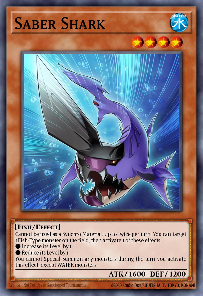 Saber Shark LED9-EN050 – Legendary Duelists: Duels From the Deep