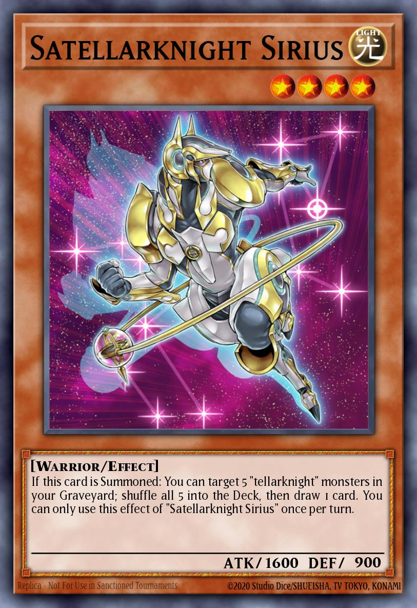 Satellarknight Sirius NECH-EN027 – The New Challengers