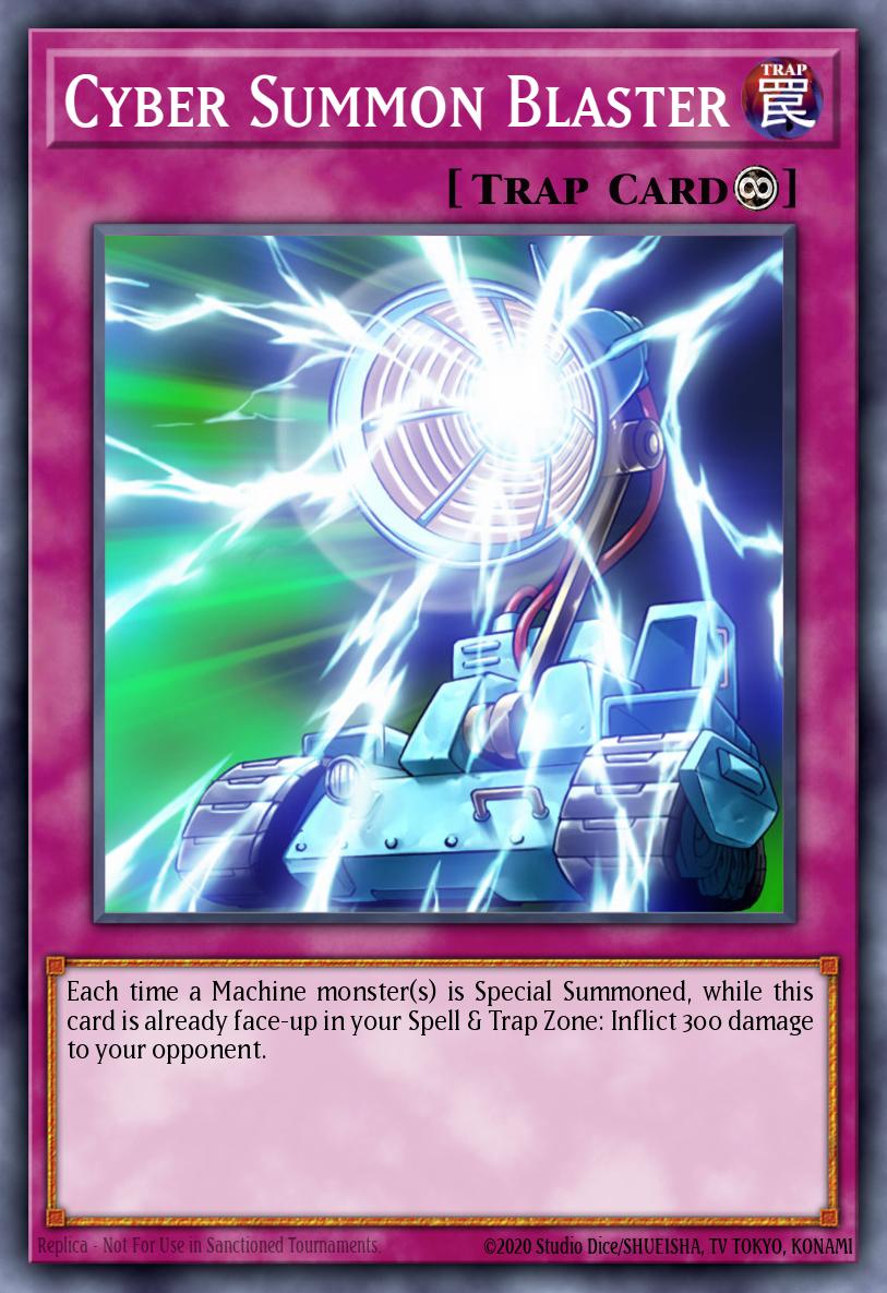 Cyber Summon Blaster DL18-EN017 – Duelist League 18 participation cards