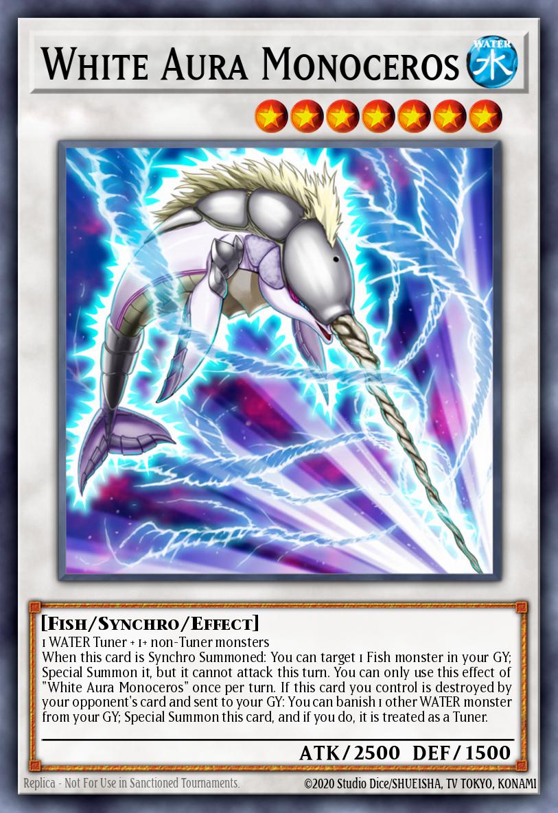 White Aura Monoceros MP20-EN142 – 2020 Tin of Lost Memories Mega Pack