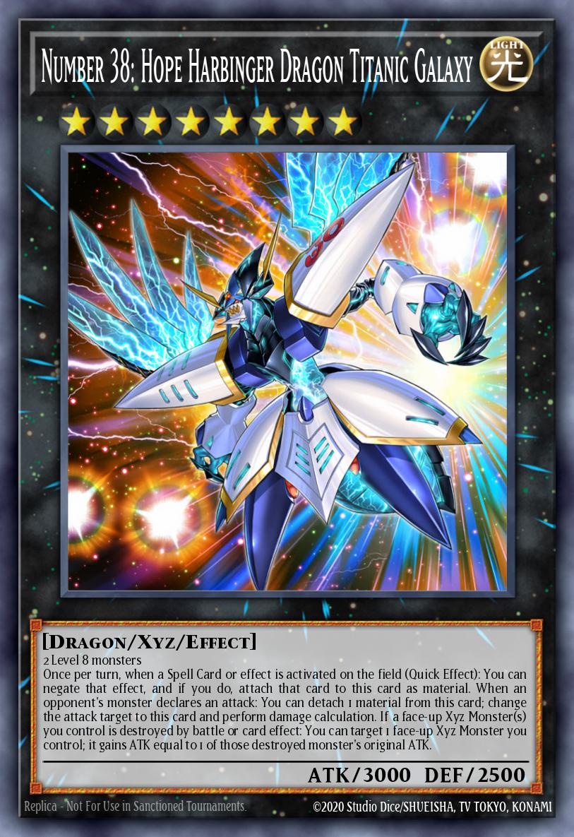 Number 38: Hope Harbinger Dragon Titanic Galaxy GFP2-EN143 – Ghosts From the Past: The 2nd Haunting