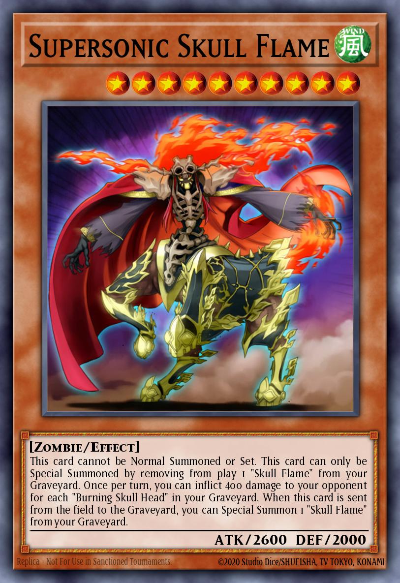 Supersonic Skull Flame WB01-EN001 – Yu-Gi-Oh! 5D's Wheelie Breakers Promotional Cards