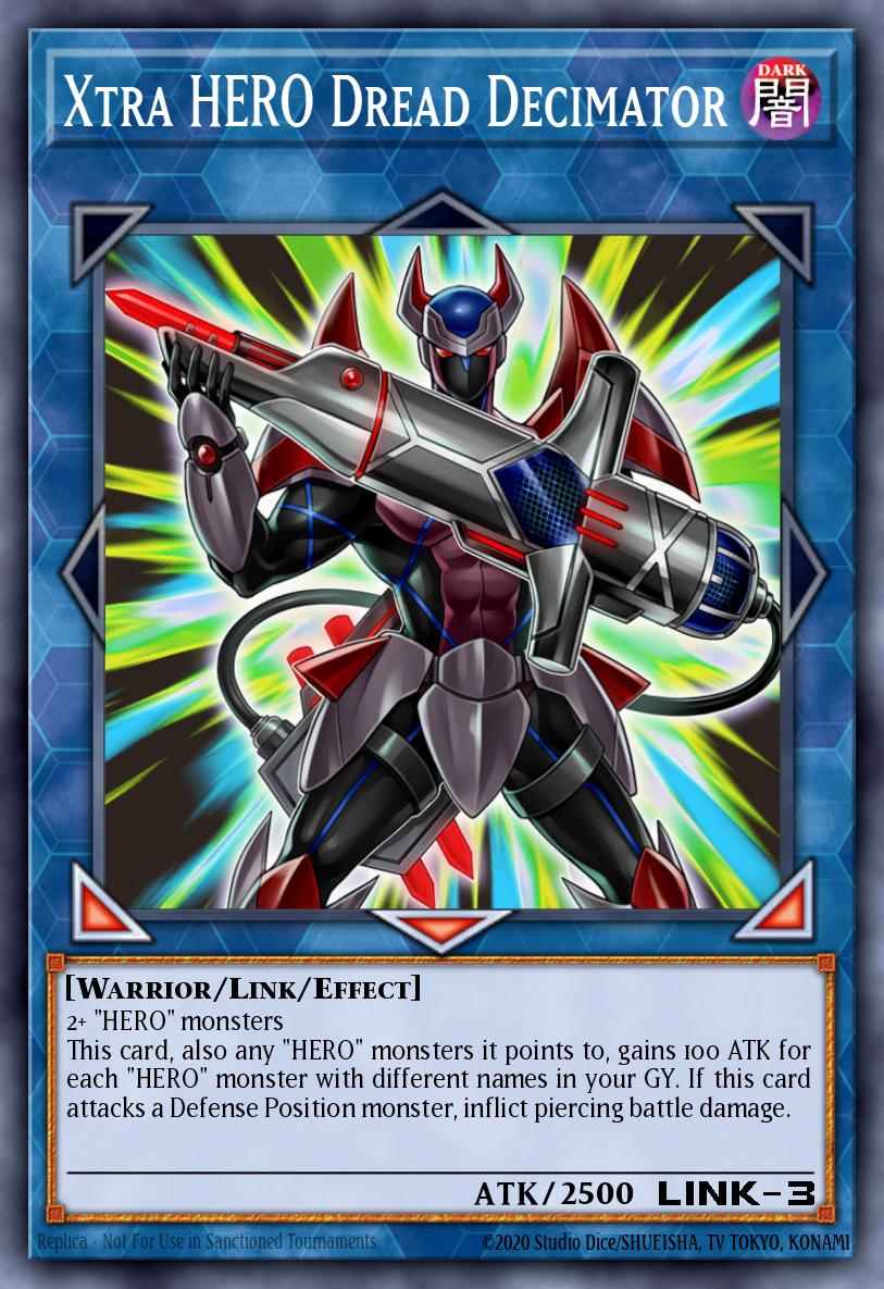 Xtra HERO Dread Decimator LEHD-ENA00 – Legendary Hero Decks