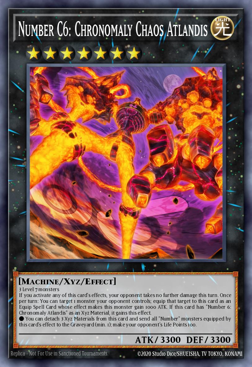 Number C6: Chronomaly Chaos Atlandis PGLD-EN018 – Premium Gold