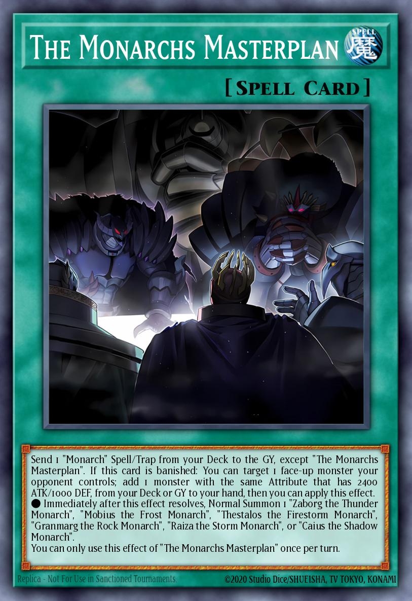 The Monarchs Masterplan OP29-EN012 – OTS Tournament Pack 29