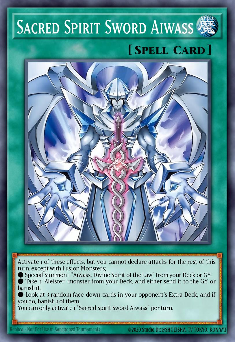 Sacred Spirit Sword Aiwass CORI-EN054 – Chaos Origins