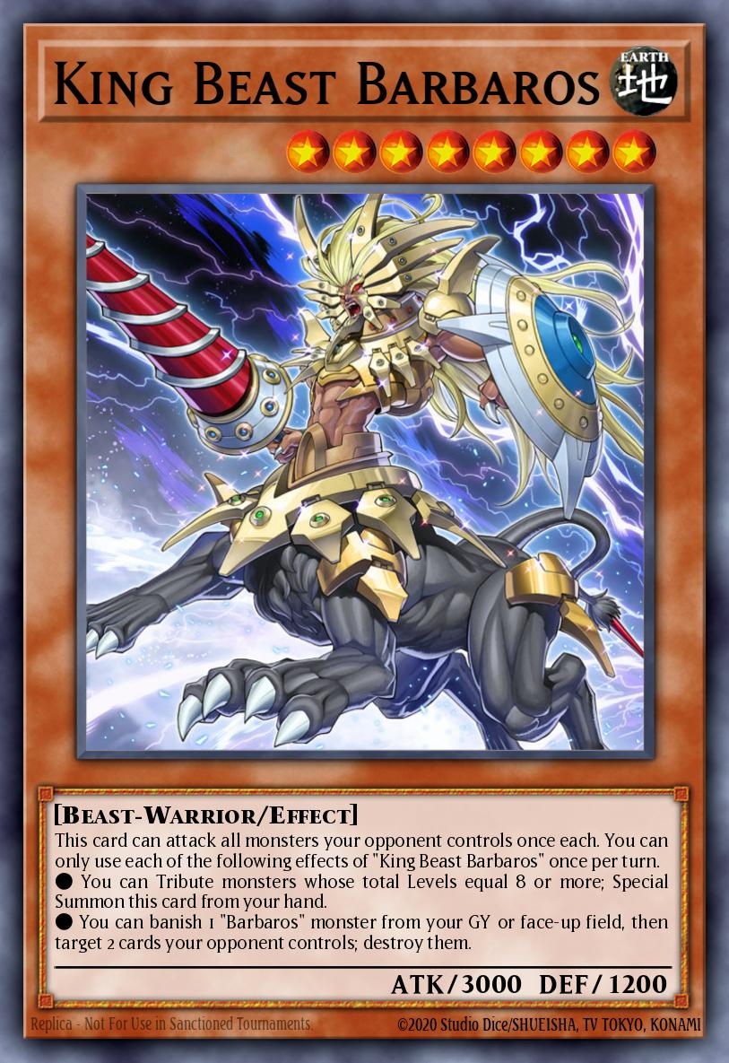 King Beast Barbaros MP21-EN057 – 2021 Tin of Ancient Battles