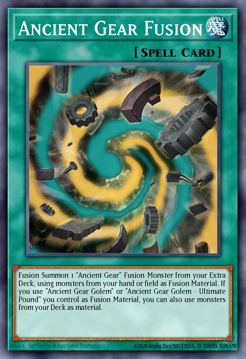 Ancient Gear Fusion MGED-EN147 – Maximum Gold: El Dorado