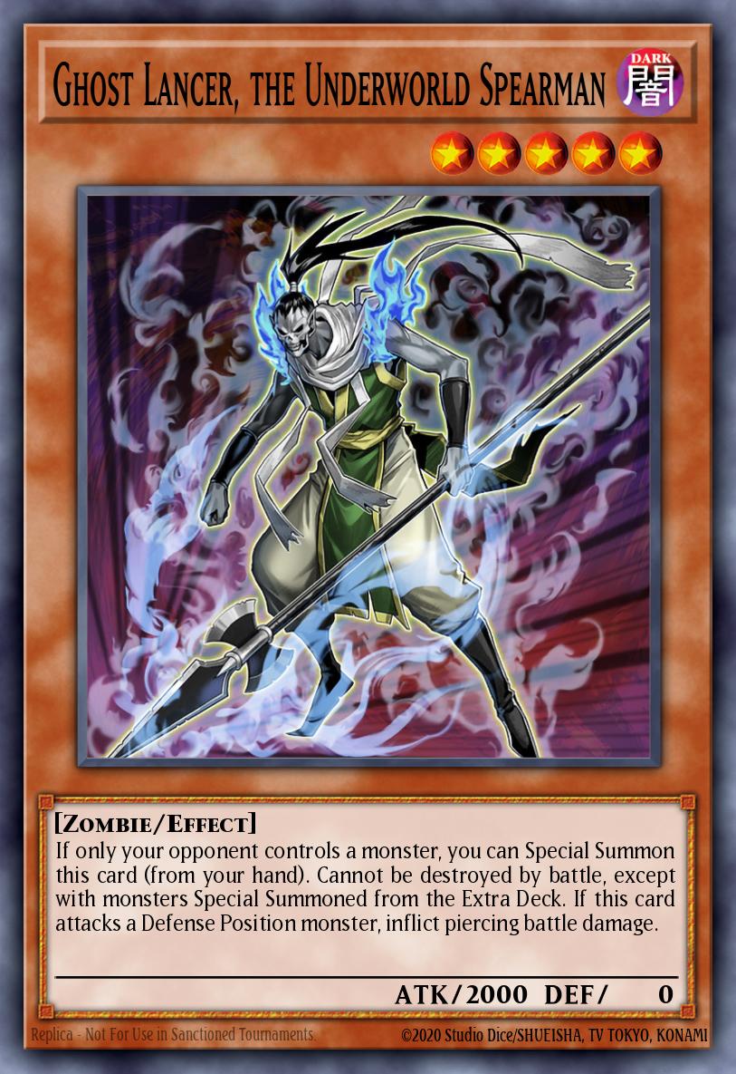 Ghost Lancer, the Underworld Spearman BLMR-EN023 – Battles of Legend: Monstrous Revenge