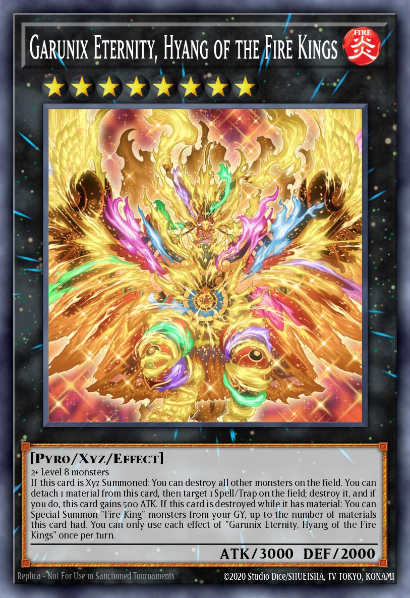 Garunix Eternity, Hyang of the Fire Kings SR14-EN044 – Structure Deck: Fire Kings