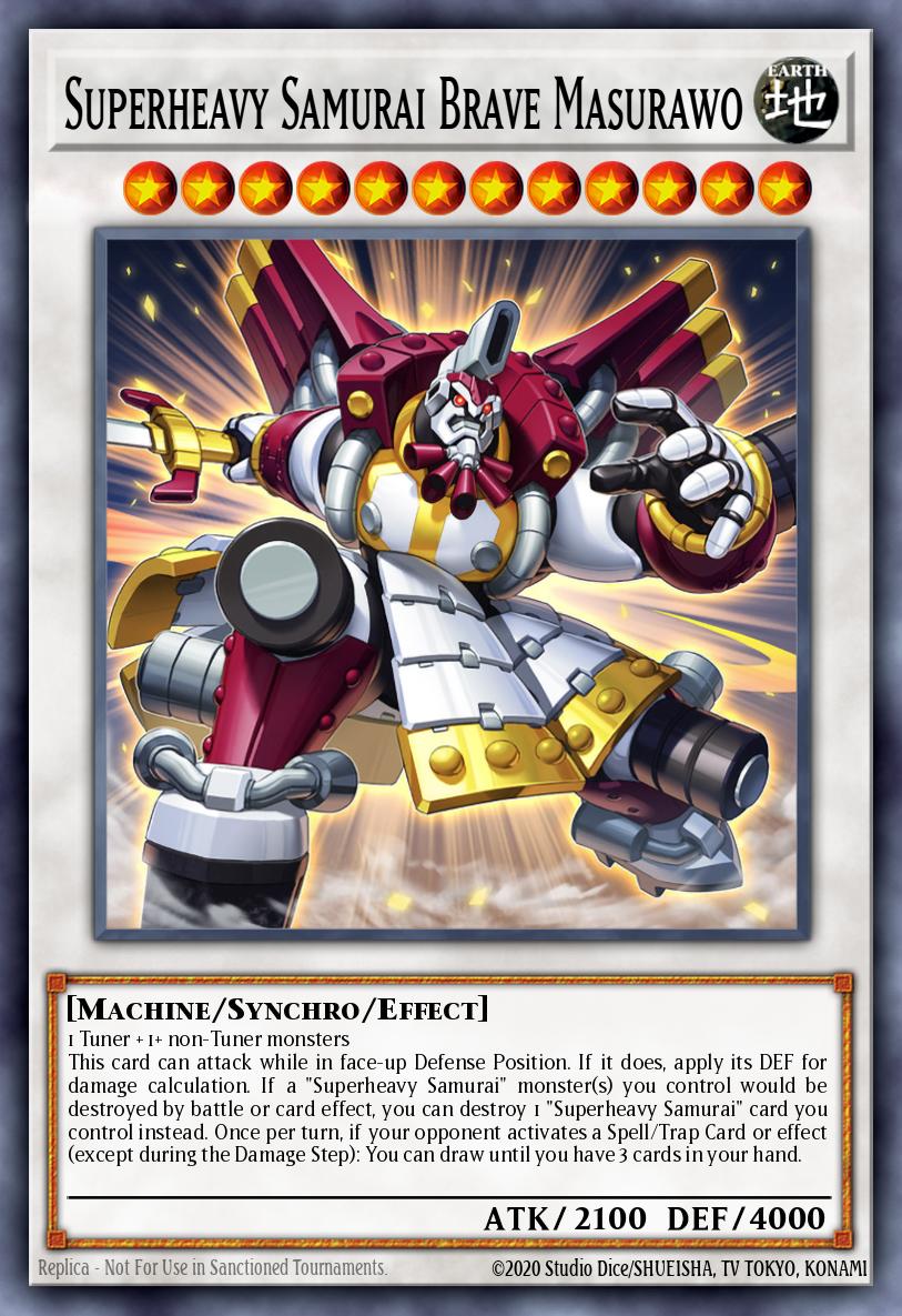 Superheavy Samurai Brave Masurawo CYAC-EN039 – Cyberstorm Access