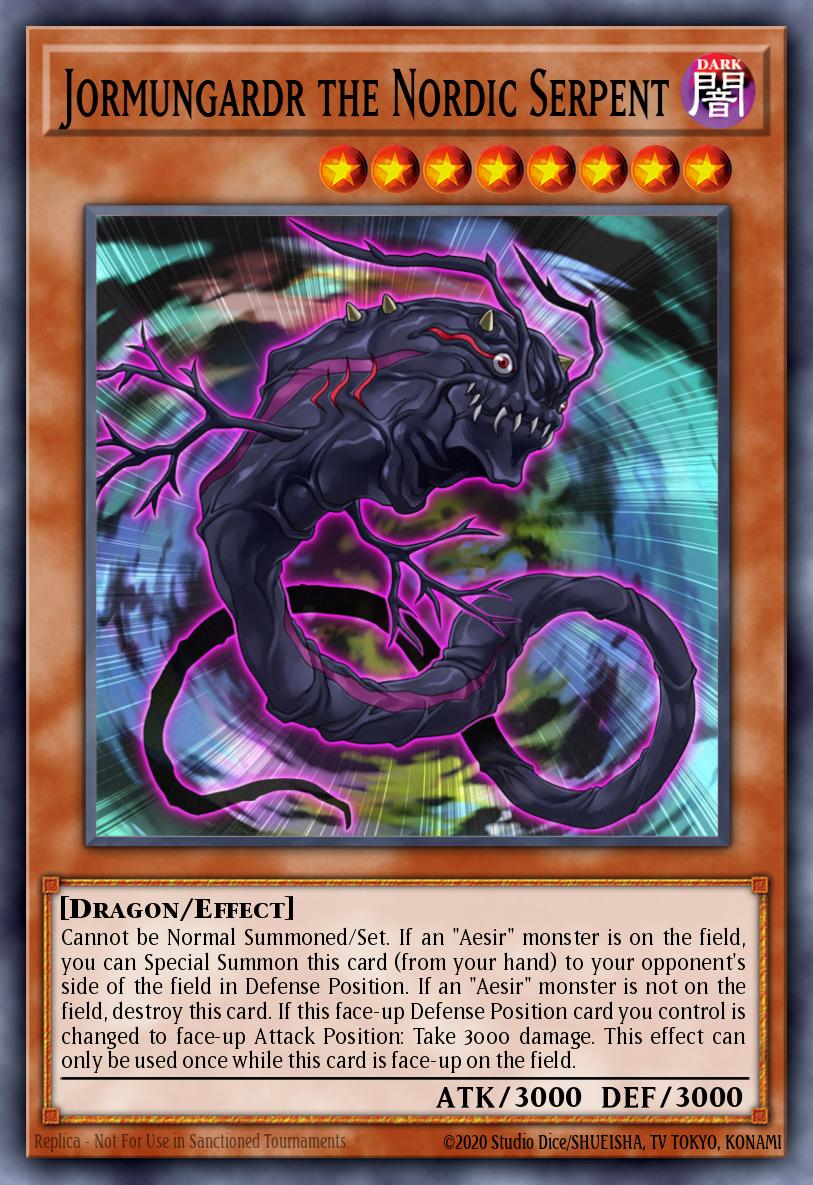 Jormungardr the Nordic Serpent LC05-EN001 – Legendary Collection 5D's