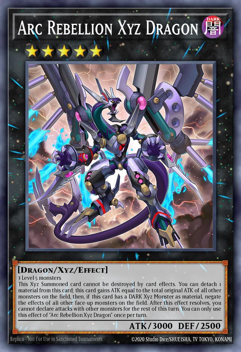 Arc Rebellion Xyz Dragon BLGG-EN100 – Battles of Legend: Glorious Gallery