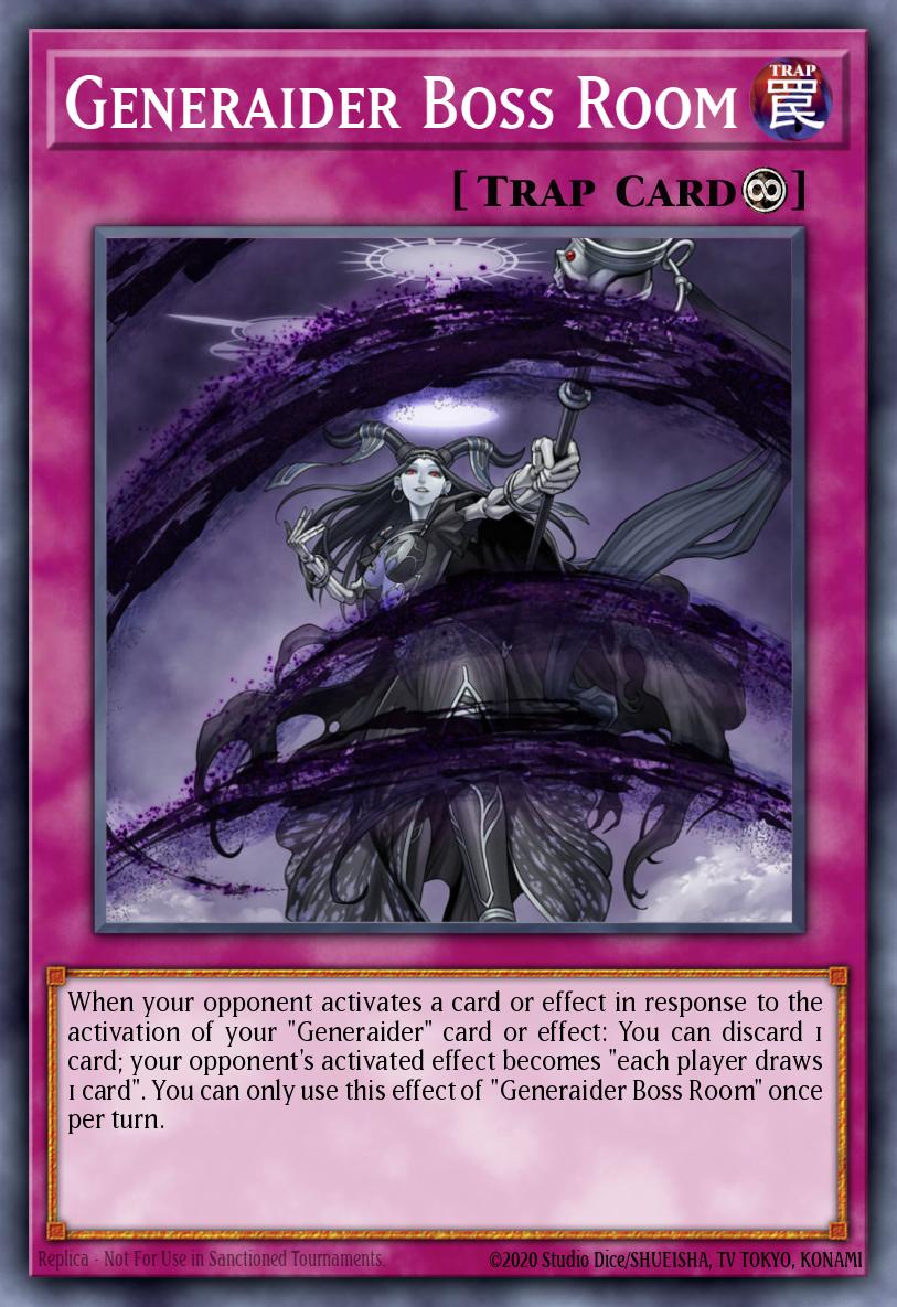 Generaider Boss Room MYFI-EN038 – Mystic Fighters