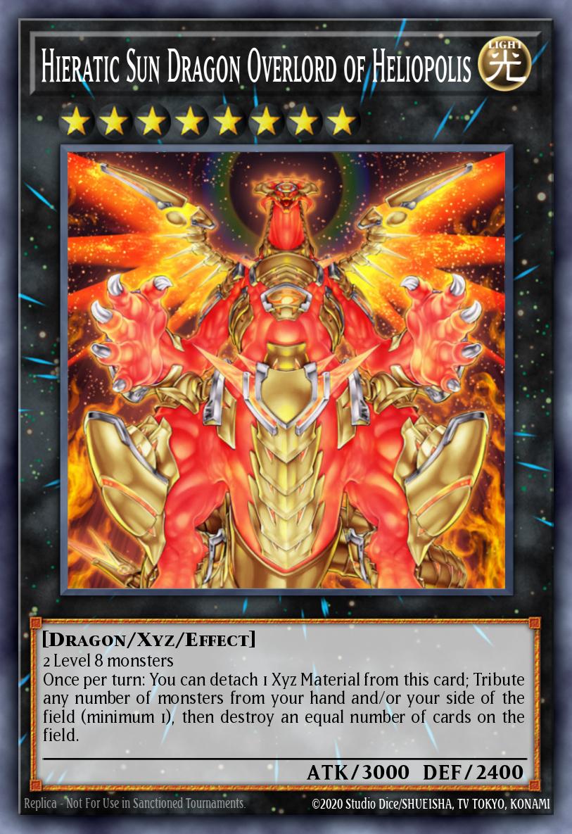 Hieratic Sun Dragon Overlord of Heliopolis GFTP-EN052 – Ghosts From the Past