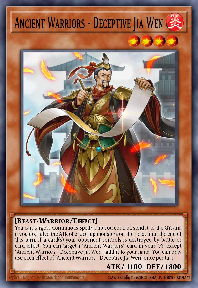 Ancient Warriors - Deceptive Jia Wen ETCO-EN022 – Eternity Code