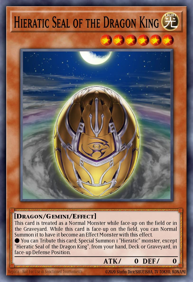 Hieratic Seal of the Dragon King OP16-PT036 – OTS Tournament Pack 16 (POR)