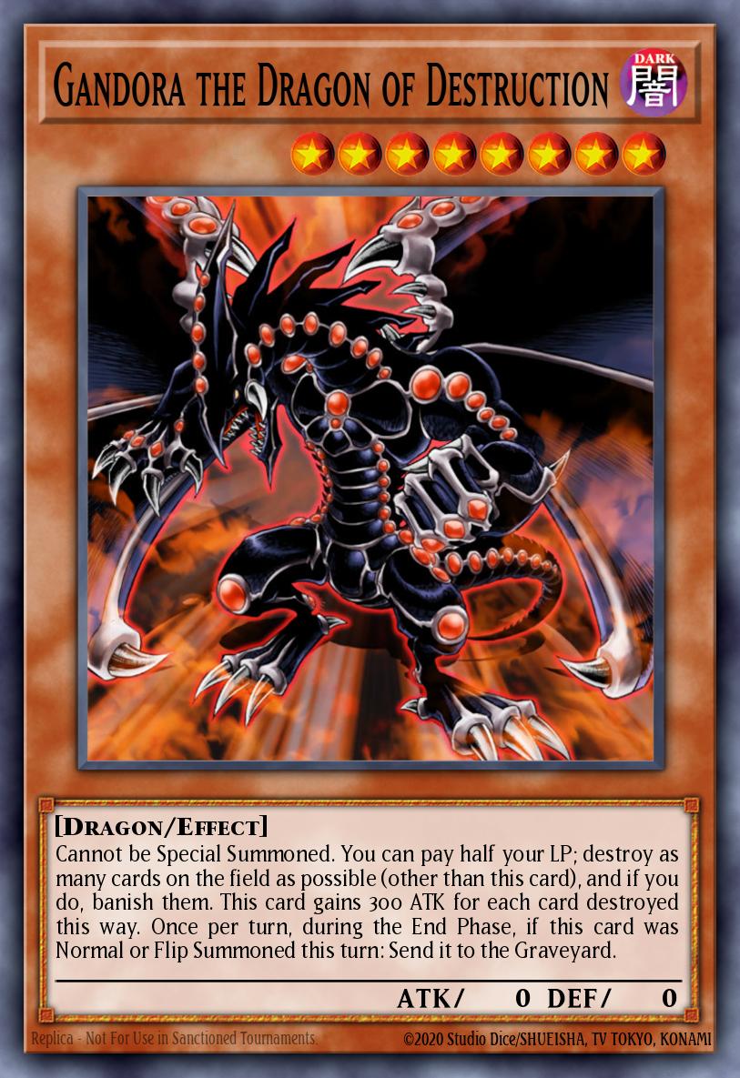 Gandora the Dragon of Destruction JUMP-EN028 – Shonen Jump Vol. 7, Issue 1 promotional card