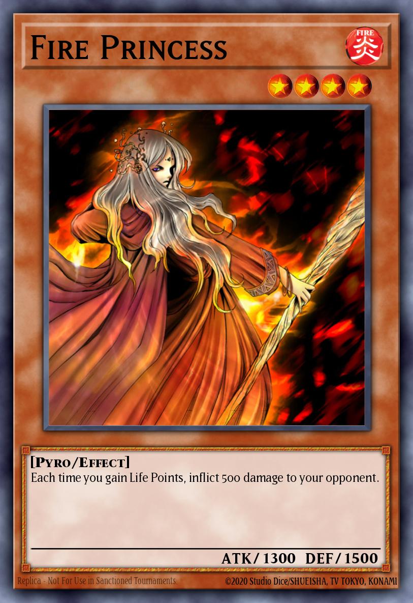Fire Princess GLD1-EN005 – Gold Series