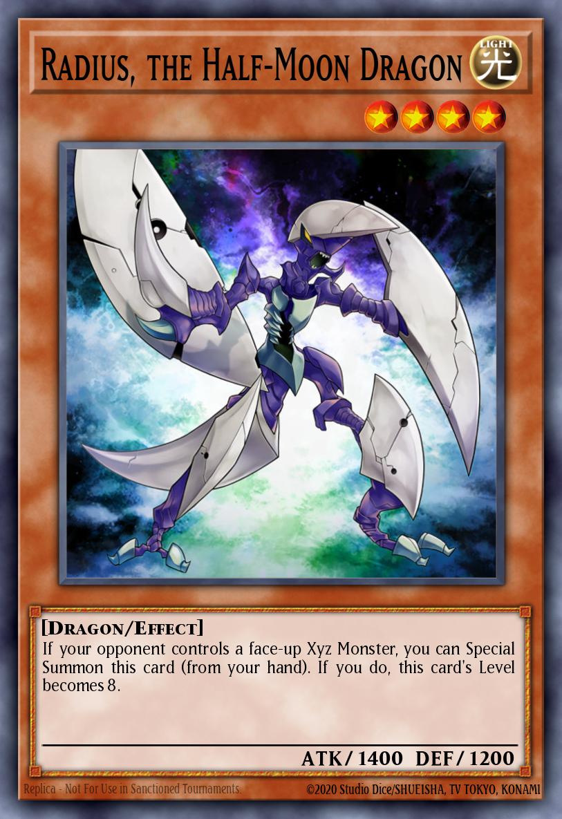 Radius, the Half-Moon Dragon LTGY-EN014 – Lord of the Tachyon Galaxy